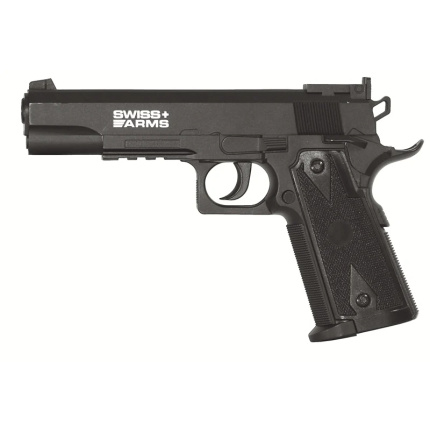MATCH Ρ1911 CO2 FIXED SYNTHETIC 110 m/s 650gr. SWISS ARMS 4.5mm 20/BBs