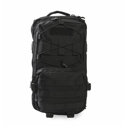 25lt MILITARY BACKPACK ΜΑΥΡΟ ARMY RACE