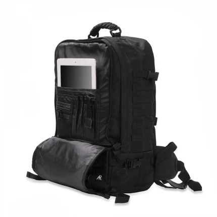 35lt MILITARY BACKPACK ΜΑΥΡΟ ARMY RACE