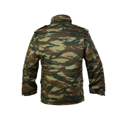 M-65 JACKET GREEK CAMOUFLAGE ARMY RACE