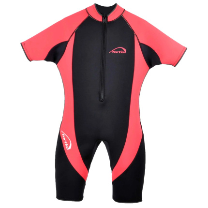 fortis ΣΤΟΛΗ ΚΑΤΑΔΥΣΗΣ MONOSHORT ΓΥΝΑΙΚΕΙΑ ΜΑΥΡΟ-ΡΟΖ 3mm L