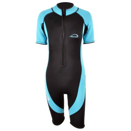 fortis ΣΤΟΛΗ ΚΑΤΑΔΥΣΗΣ MONOSHORT ΠΑΙΔΙΚΗ ΜΑΥΡΟ-ΜΠΛΕ 3mm Νο12 (152-163cm)