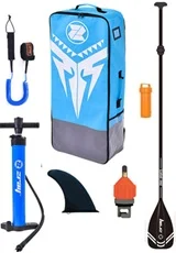 zray ΣΑΝΙΔΑ SUP Χ2 ΛΕΥΚΗ -ΓΑΛΑΖΙΟ 330x81x15cm ΜΕ ΜΟΝΟ ΠΤΕΡΥΓΙΟ zray ΣΑΝΙΔΑ SUP Χ2 ΛΕΥΚΗ -ΓΑΛΑΖΙΟ 330x81x15cm ΜΕ ΜΟΝΟ ΠΤΕΡΥΓΙΟ