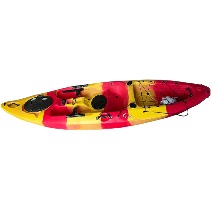 fortis ΚΑΥΑΚ RED-YELLOW L360xW77xD30cm ΜΟΝΟΘΕΣΙΟ ΜΕ ΠΕΤΑΛΙΕΡΑ