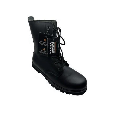 Army Leather Boots DEFENCE