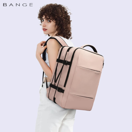 Bange® Σακίδιο πλάτης Σακβουαγιάζ Χειραποσκευή 49LT Laptop 17,3” 1908 PLUS Ρόζ
