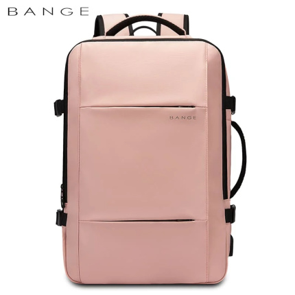 Bange® Σακίδιο πλάτης Σακβουαγιάζ Χειραποσκευή 45LT Laptop 17,3” 1908 Ρόζ