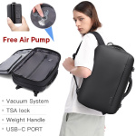 Bange® Σακίδιο Πλάτης Vacuum Tsa Lock με ζυγαριά 36L Laptop 17,3” 36LT 1909-8 Μαύρο