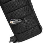 Bange® Τσαντάκι ώμου χιαστί 6LT 22085 Μαύρο - Image 3