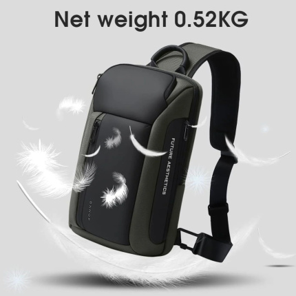 Bange® Τσαντάκι ώμου χιαστί 7,8LT 7566 Χακί