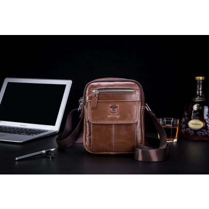 Bull Captain® Τσάντα ώμου 2,8LT DJB 016 Καφέ