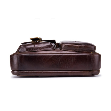 Bull Captain® Δερμάτινος χαρτοφύλακας 19,0LT DJB-036 Καφέ