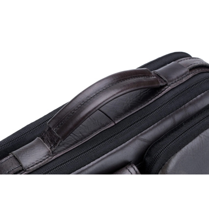 Bull Captain® Δερμάτινος χαρτοφύλακας 19,0LT DJB-036 Μαύρο