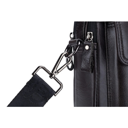 Bull Captain® Δερμάτινος χαρτοφύλακας 19,0LT DJB-036 Μαύρο
