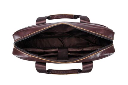 Bull Captain® Δερμάτινος χαρτοφύλακας 9,3LT GWB-046 Καφέ - Image 3