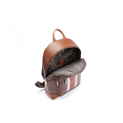 Bull Captain® Σακίδιο πλάτης 21LT SJB0301 Καφέ Ριγέ