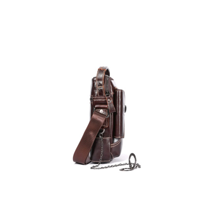 Bull Captain® Τσάντα ώμου 2,4LT DJB 039 Σκούρο καφέ